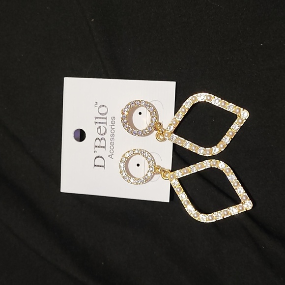 Gold tone with diamonds - Picture 1 of 4